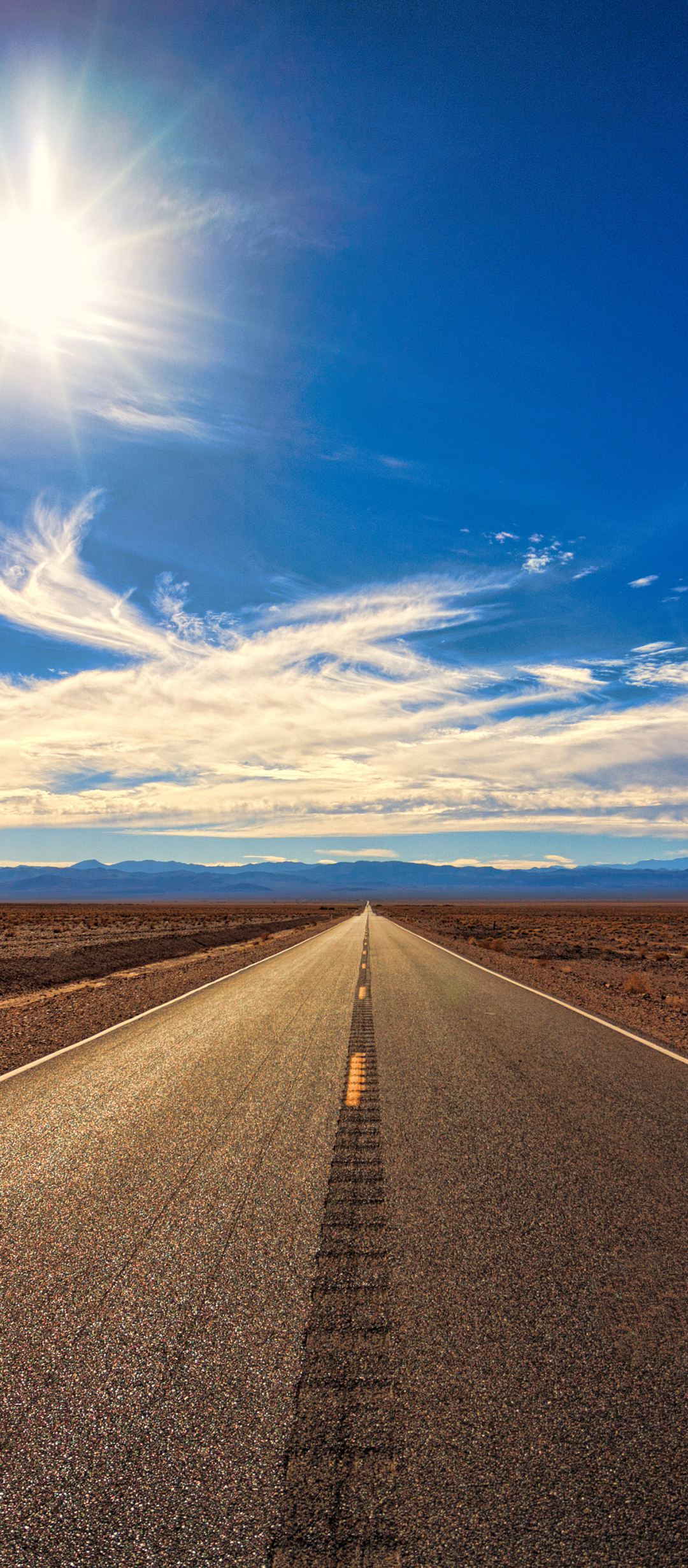 Descarga gratuita de fondo de pantalla para móvil de Paisaje, Naturaleza, Cielo, Carretera, Hecho Por El Hombre.