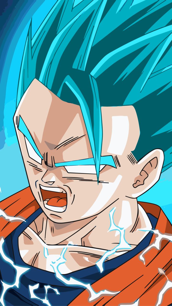 Download mobile wallpaper Anime, Dragon Ball, Gohan (Dragon Ball), Super Saiyan Blue for free.