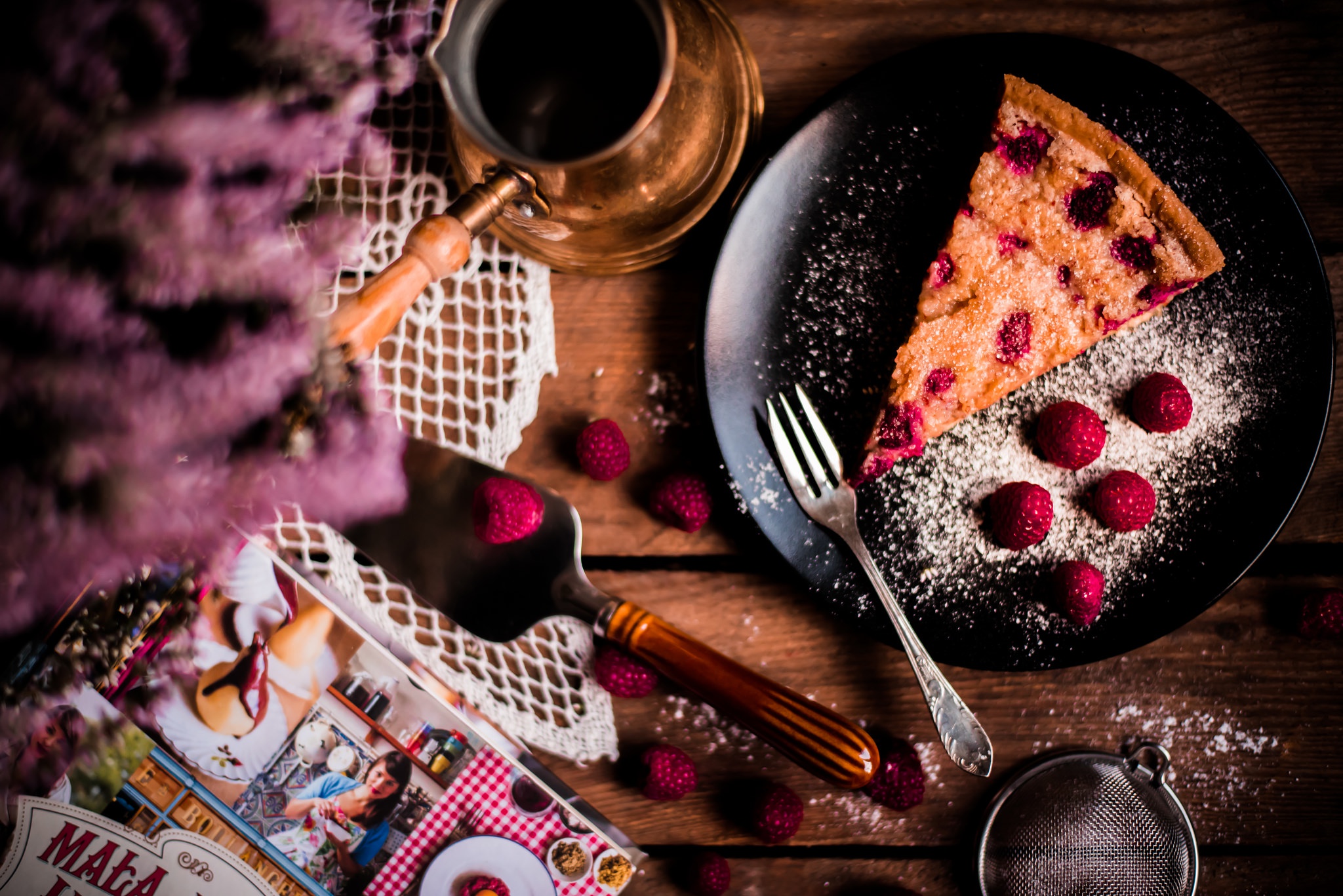 Free download wallpaper Food, Raspberry, Still Life, Pie on your PC desktop