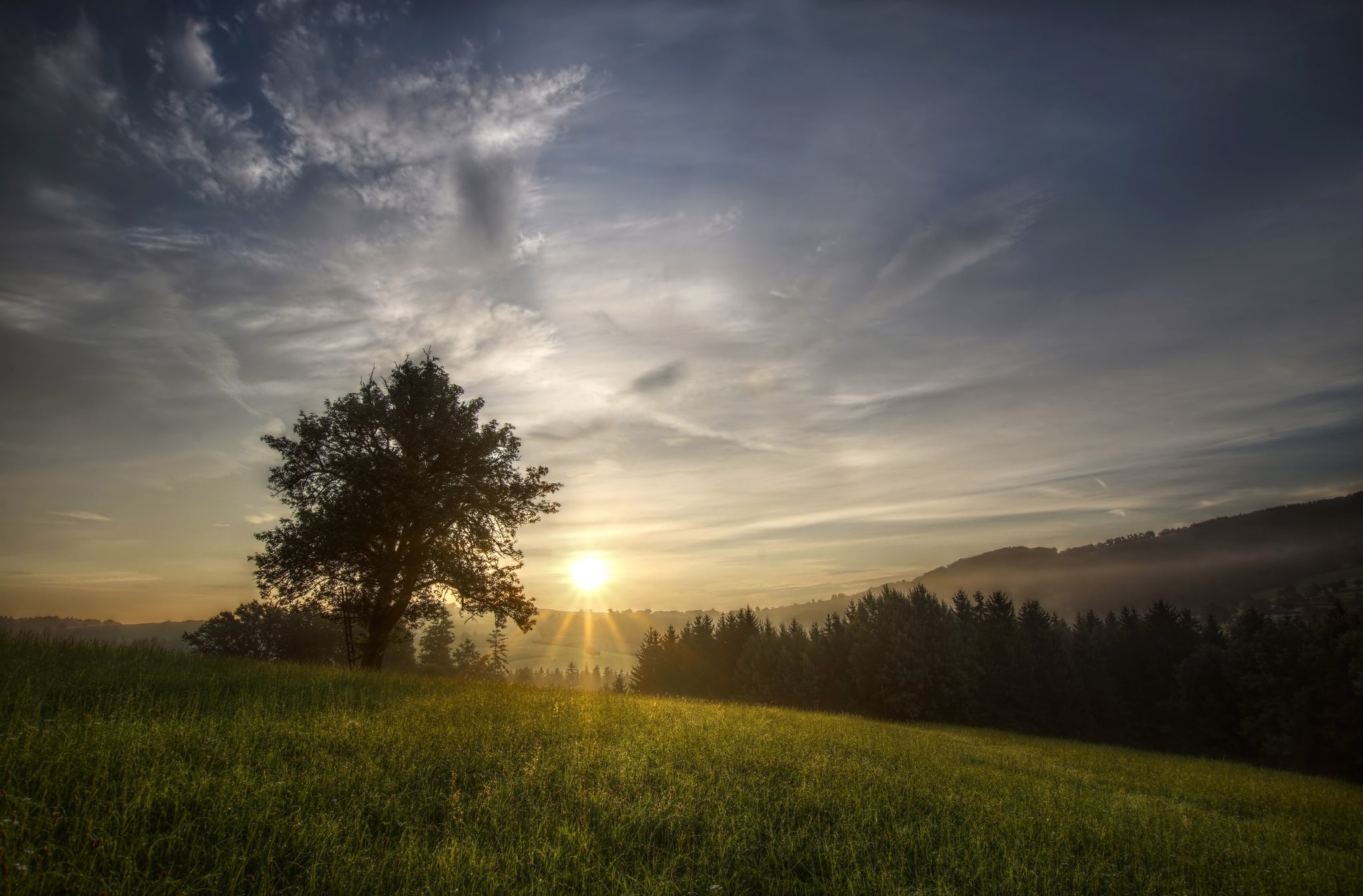 Laden Sie das Landschaft, Natur, Sonnenaufgang, Erde/natur-Bild kostenlos auf Ihren PC-Desktop herunter