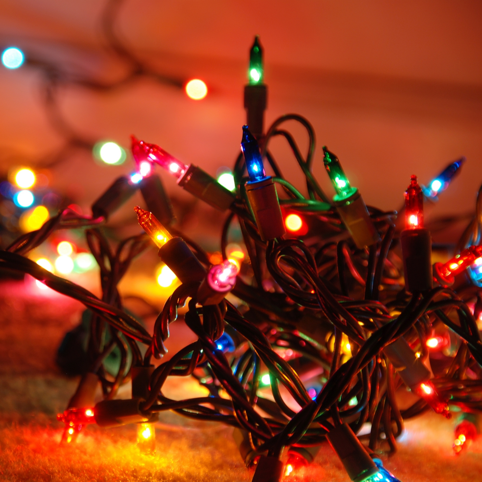 Handy-Wallpaper Feiertage, Weihnachten, Weihnachtsbeleuchtung kostenlos herunterladen.