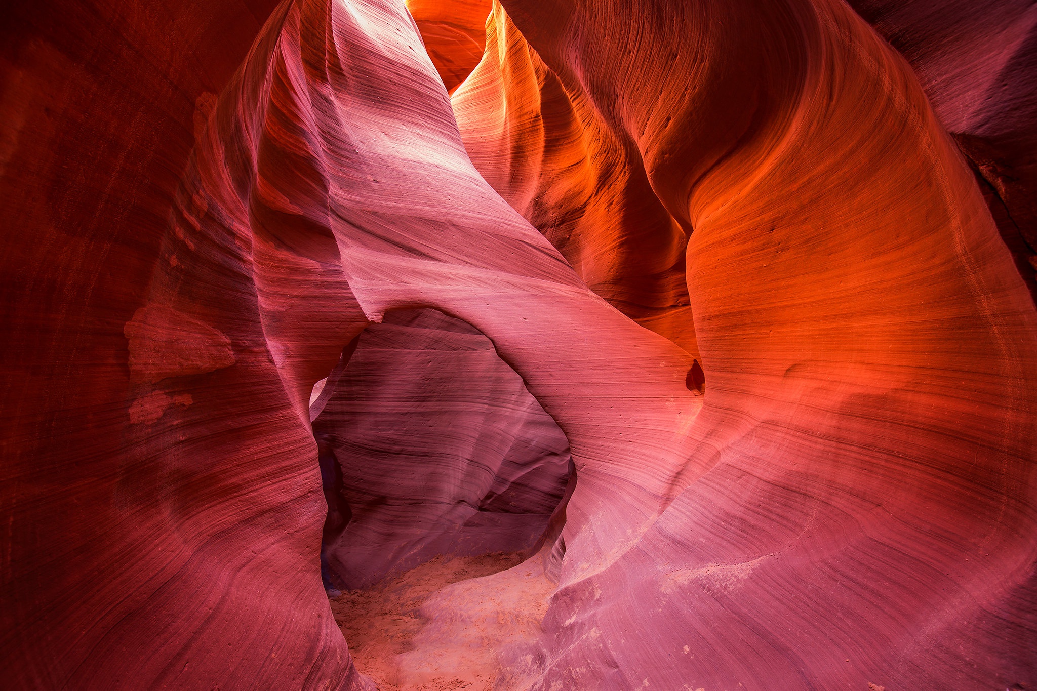 Download mobile wallpaper Earth, Canyons, Antelope Canyon for free.