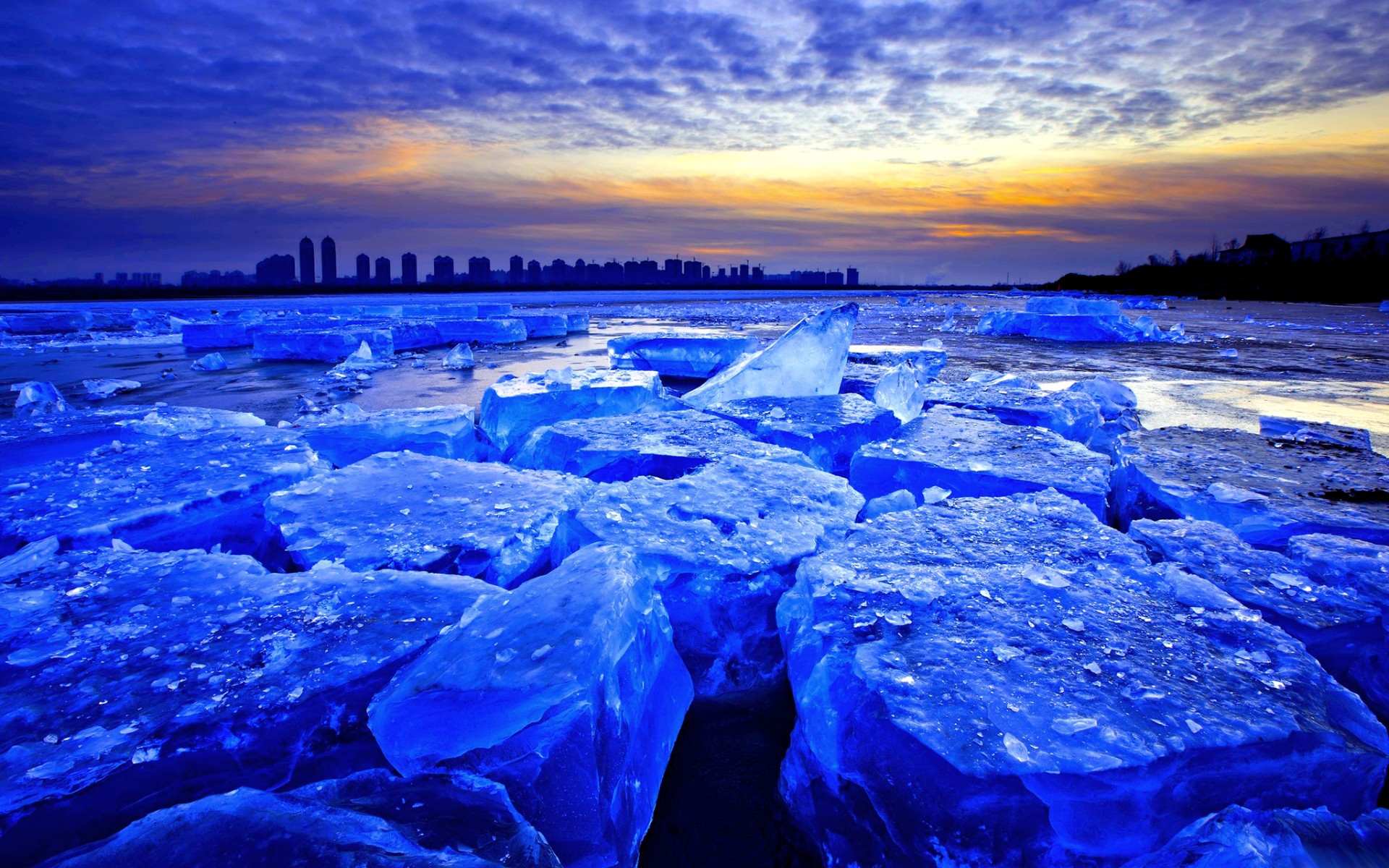 Download mobile wallpaper Ice, Earth for free.