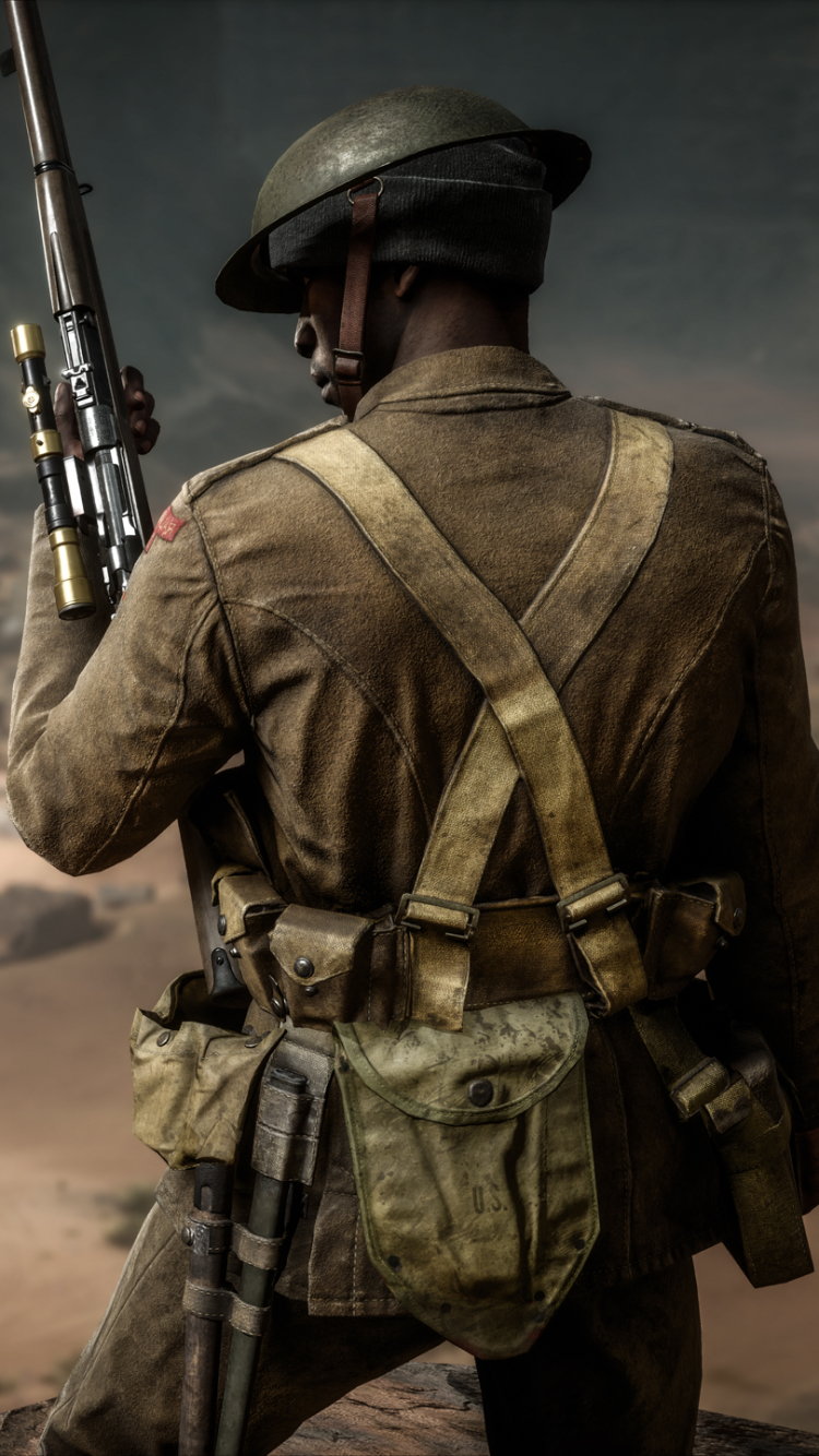 Handy-Wallpaper Schlachtfeld, Soldat, Computerspiele, Battlefield 1 kostenlos herunterladen.