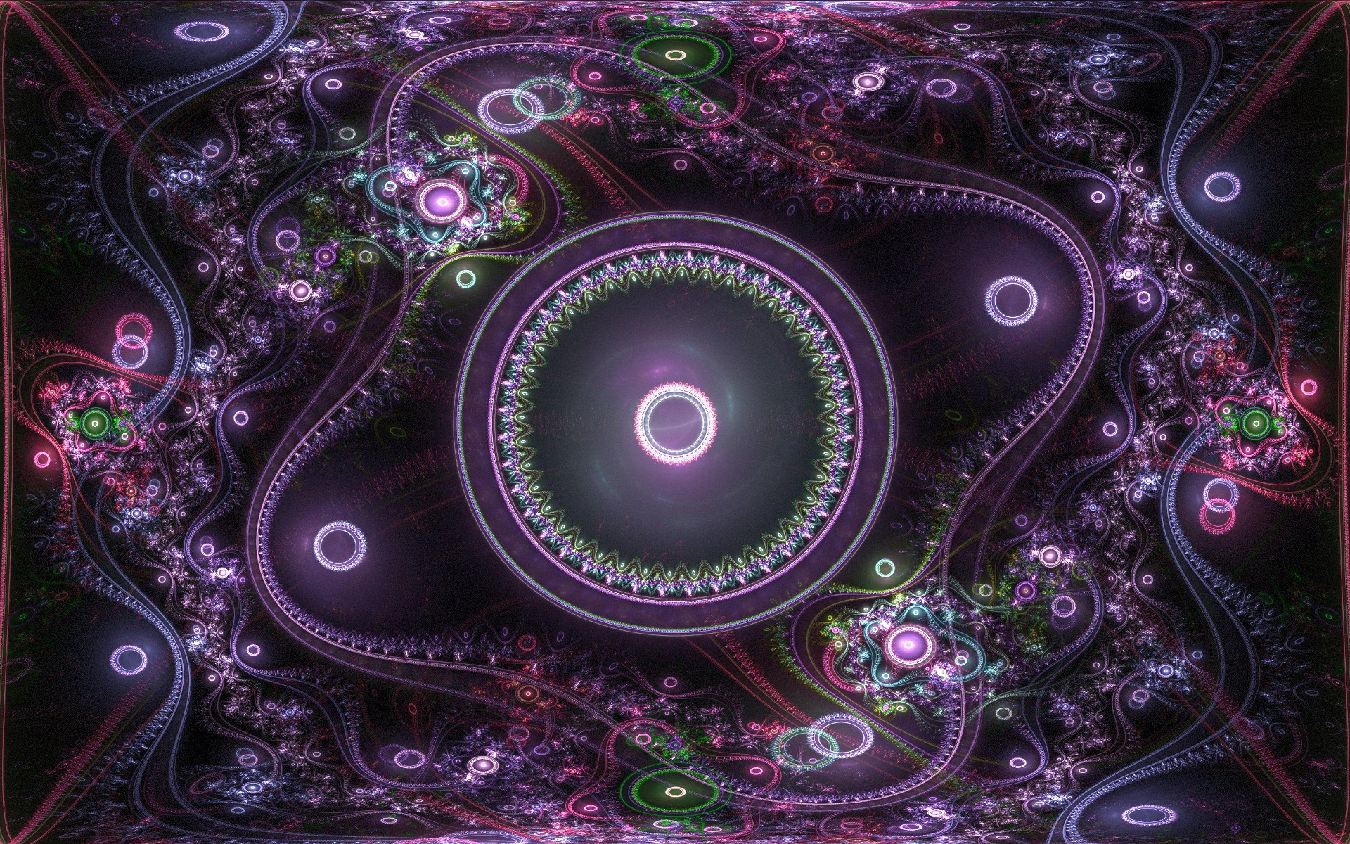 Download mobile wallpaper Abstract, Fractal, Purple for free.