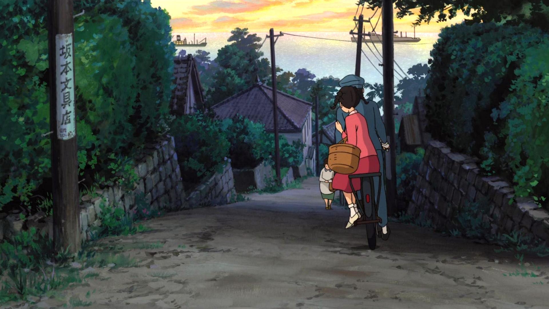644990 Hintergrundbild herunterladen animes, der mohnblumenberg - Bildschirmschoner und Bilder kostenlos