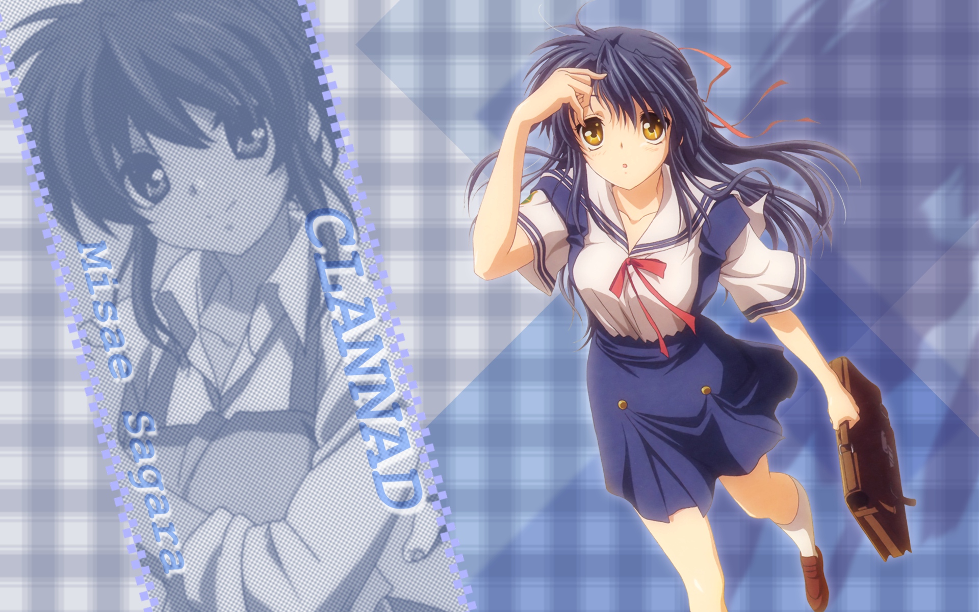 Free download wallpaper Anime, Clannad, Misae Sagara on your PC desktop