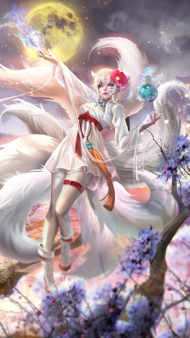 Download mobile wallpaper League Of Legends, Video Game, Ahri (League Of Legends) for free.