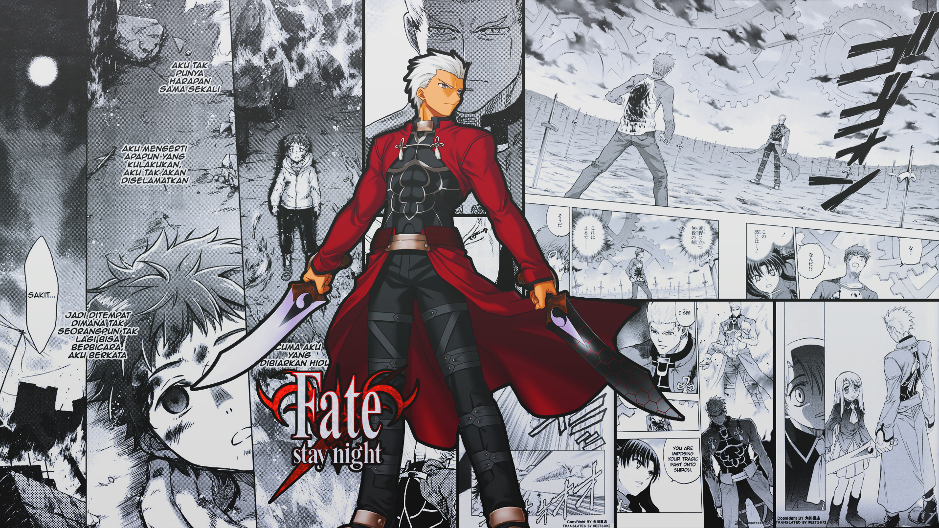 Laden Sie das Animes, Fate/stay Night, Bogenschütze (Schicksal/nacht Bleiben), Schicksalsserie-Bild kostenlos auf Ihren PC-Desktop herunter