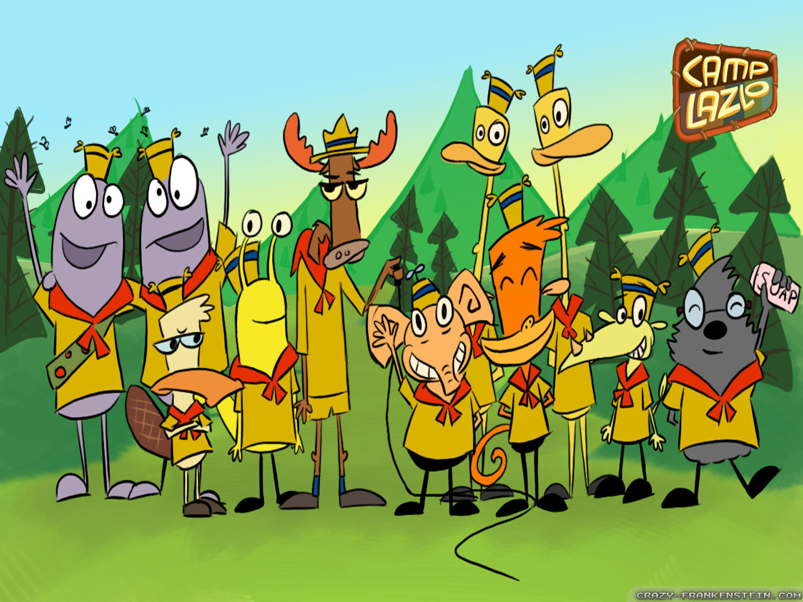 Descargar fondos de escritorio de Campamento Lazlo HD