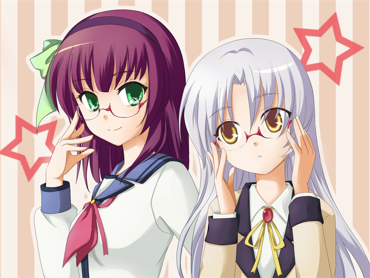 Laden Sie das Animes, Angel Beats!, Juri Nakamura, Kanade Tachibana-Bild kostenlos auf Ihren PC-Desktop herunter