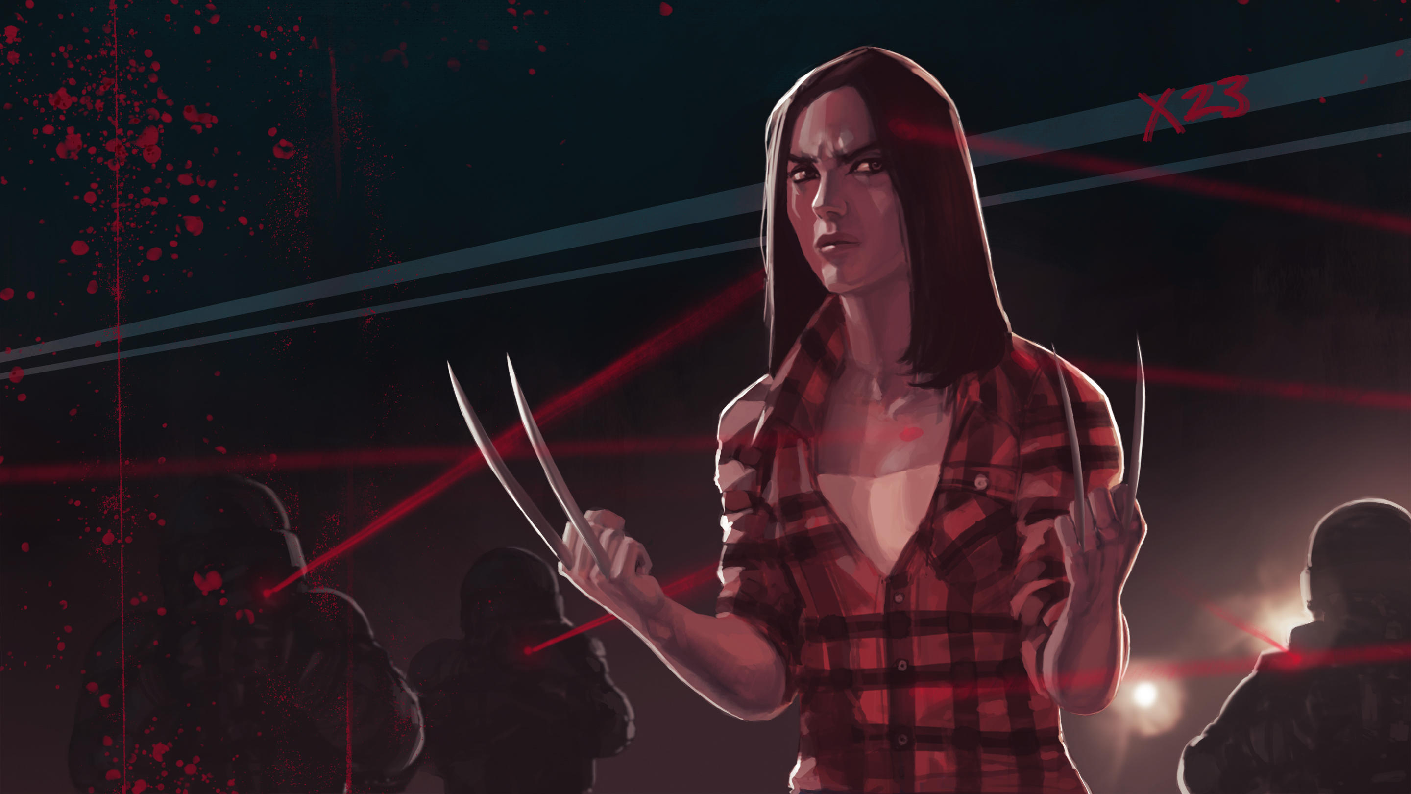 Free download wallpaper Comics, Woman Warrior, X 23 on your PC desktop