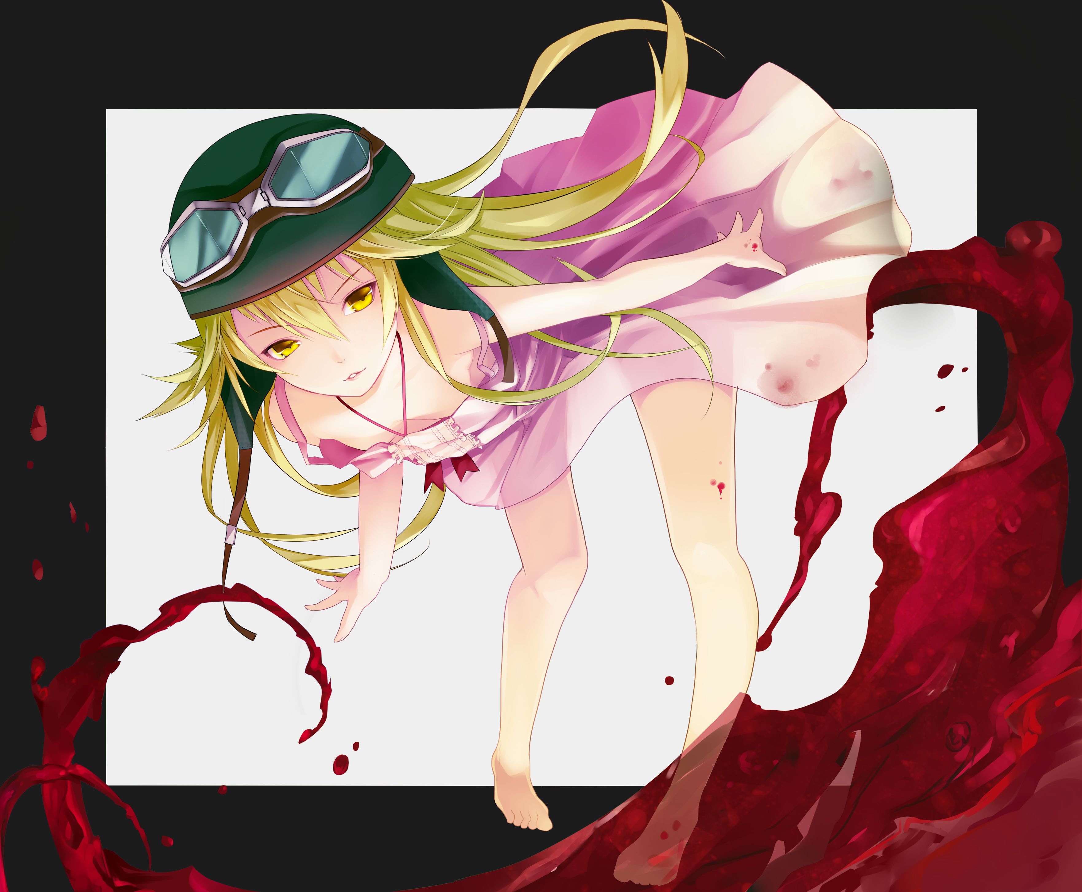 Free download wallpaper Anime, Vampire, Monogatari (Series), Shinobu Oshino on your PC desktop