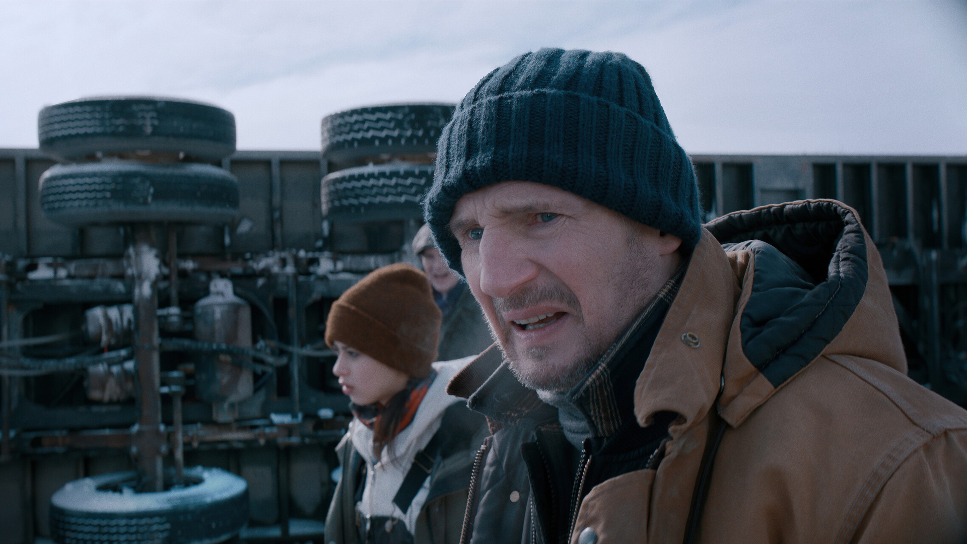 Handy-Wallpaper Filme, Liam Neeson, The Ice Road kostenlos herunterladen.