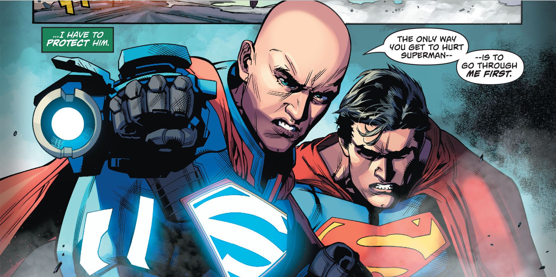 Скачать обои бесплатно Комиксы, Супермен, Лекс Лютор картинка на рабочий стол ПК