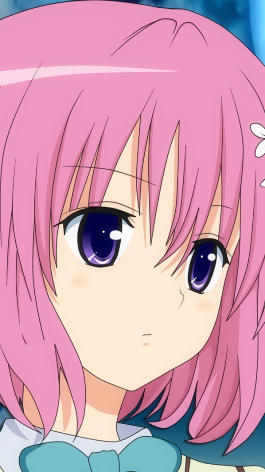 Download mobile wallpaper Anime, Pink Hair, Short Hair, Purple Eyes, To Love Ru, Momo Velia Deviluke for free.