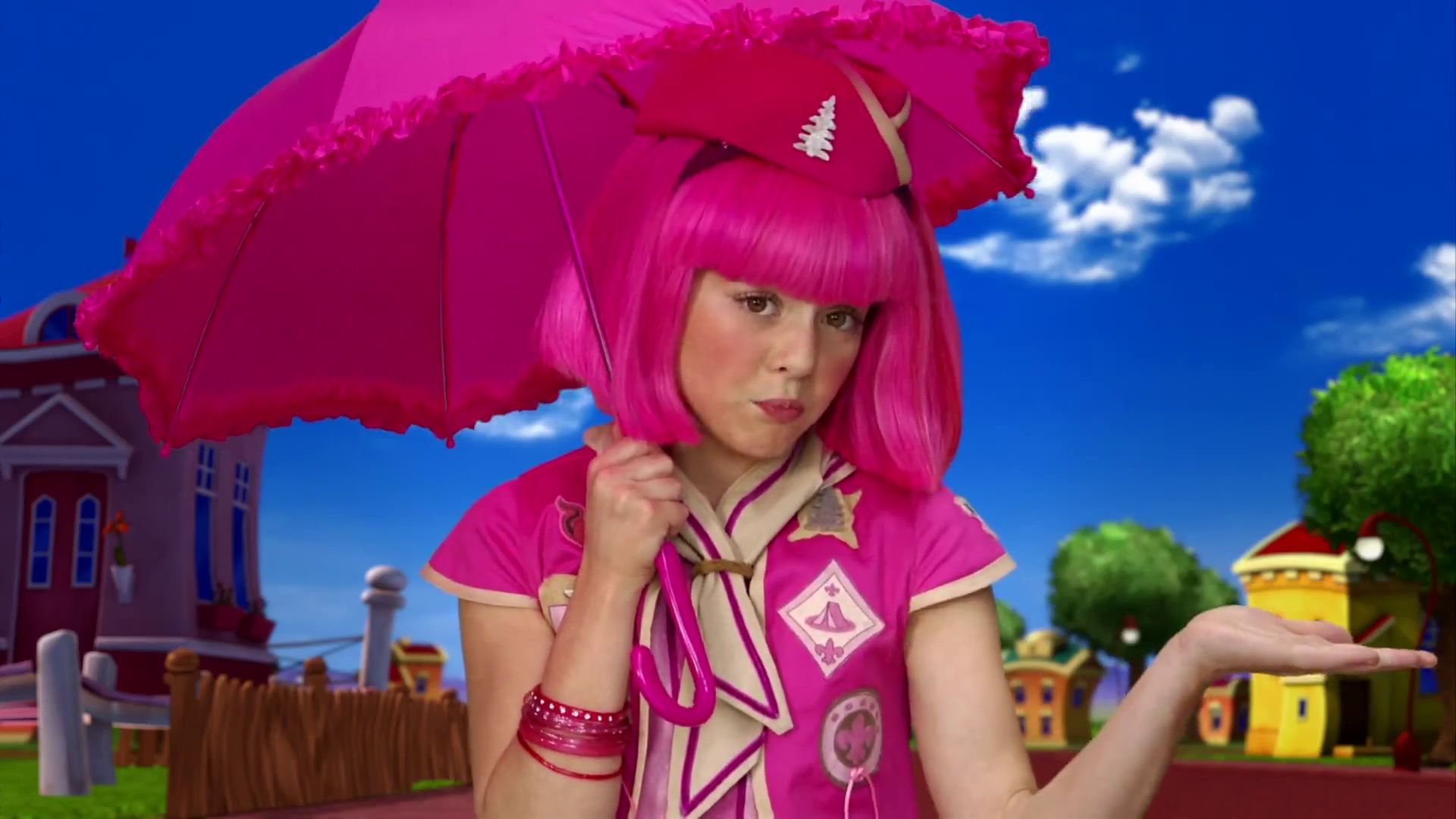 Windows Backgrounds tv show, lazytown