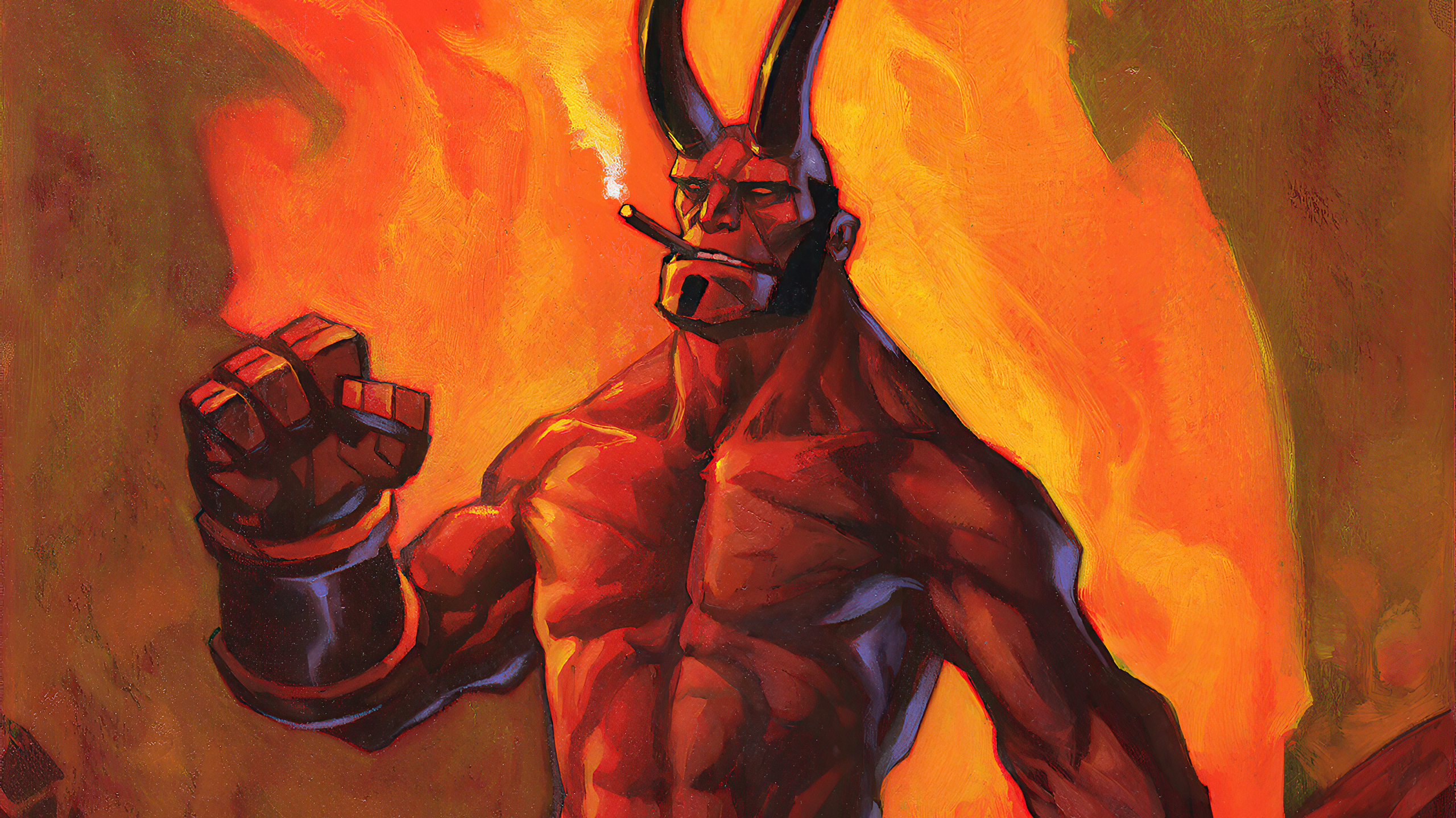 Handy-Wallpaper Comics, Hellboy Call Of Darkness, Dark Horse Comics kostenlos herunterladen.