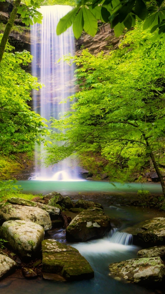 Download mobile wallpaper Waterfalls, Waterfall, Earth for free.