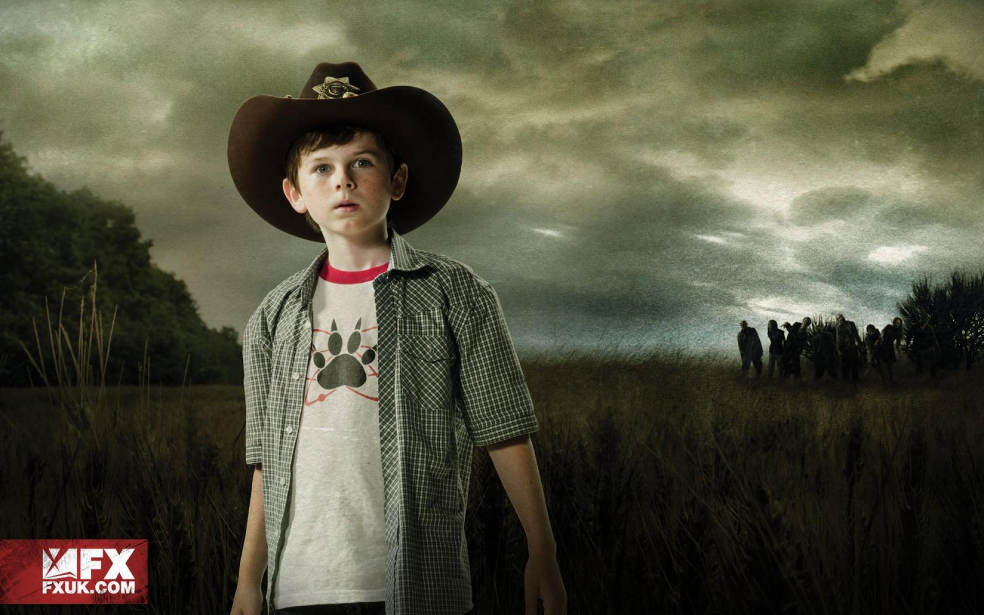 Free download wallpaper Tv Show, The Walking Dead, Carl Grimes, Chandler Riggs on your PC desktop
