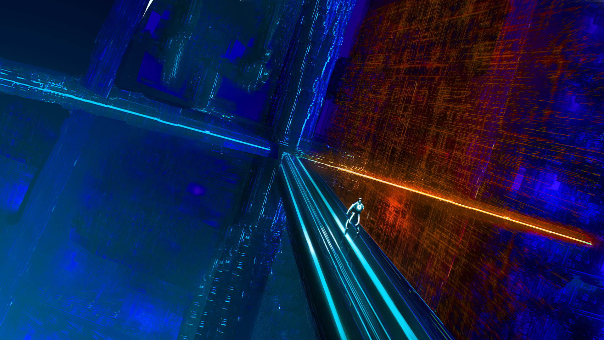 video game, tron run/r