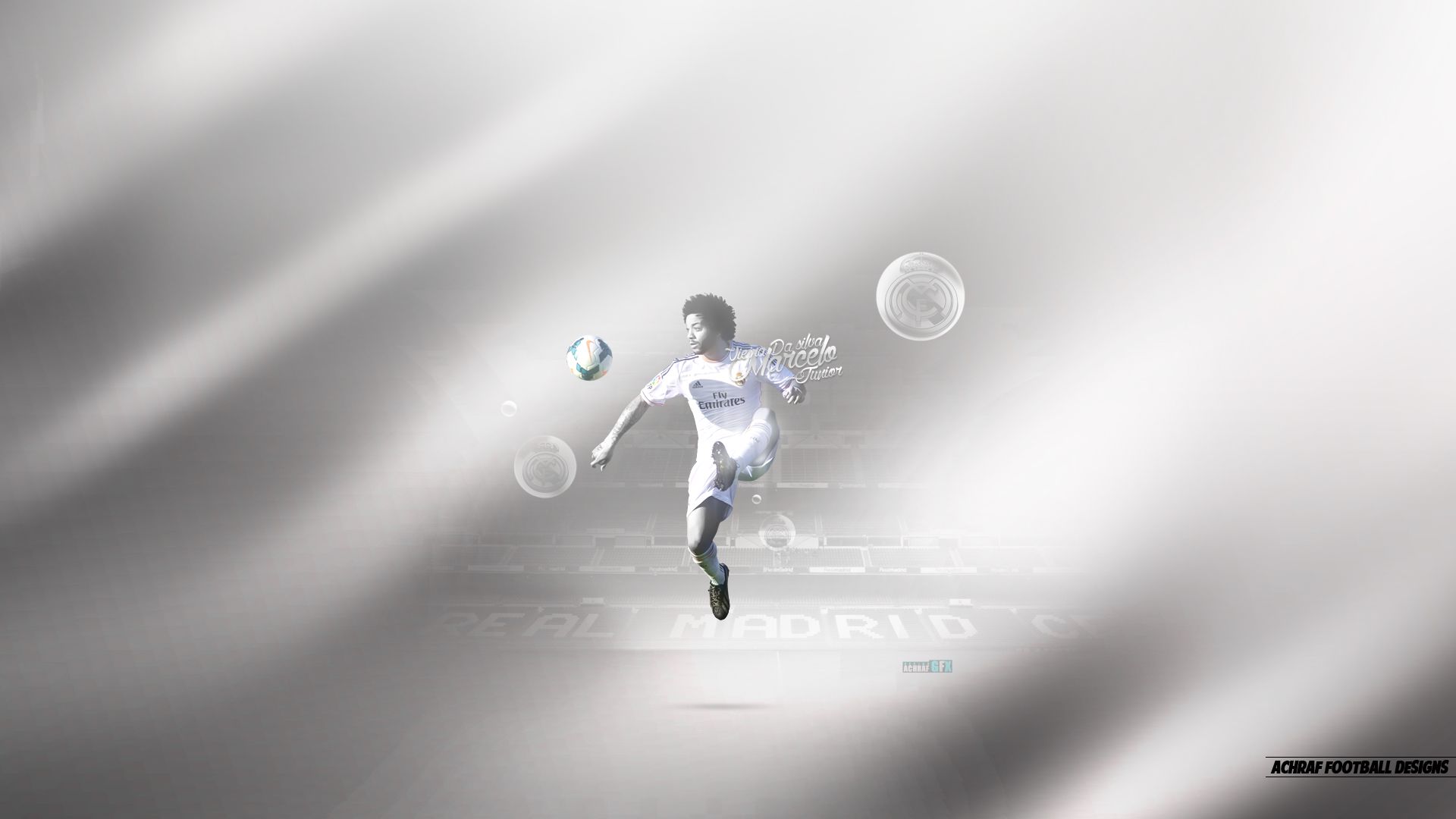 Téléchargez des papiers peints mobile Des Sports, Football, Real Madrid Cf, Marcelo Vieira gratuitement.