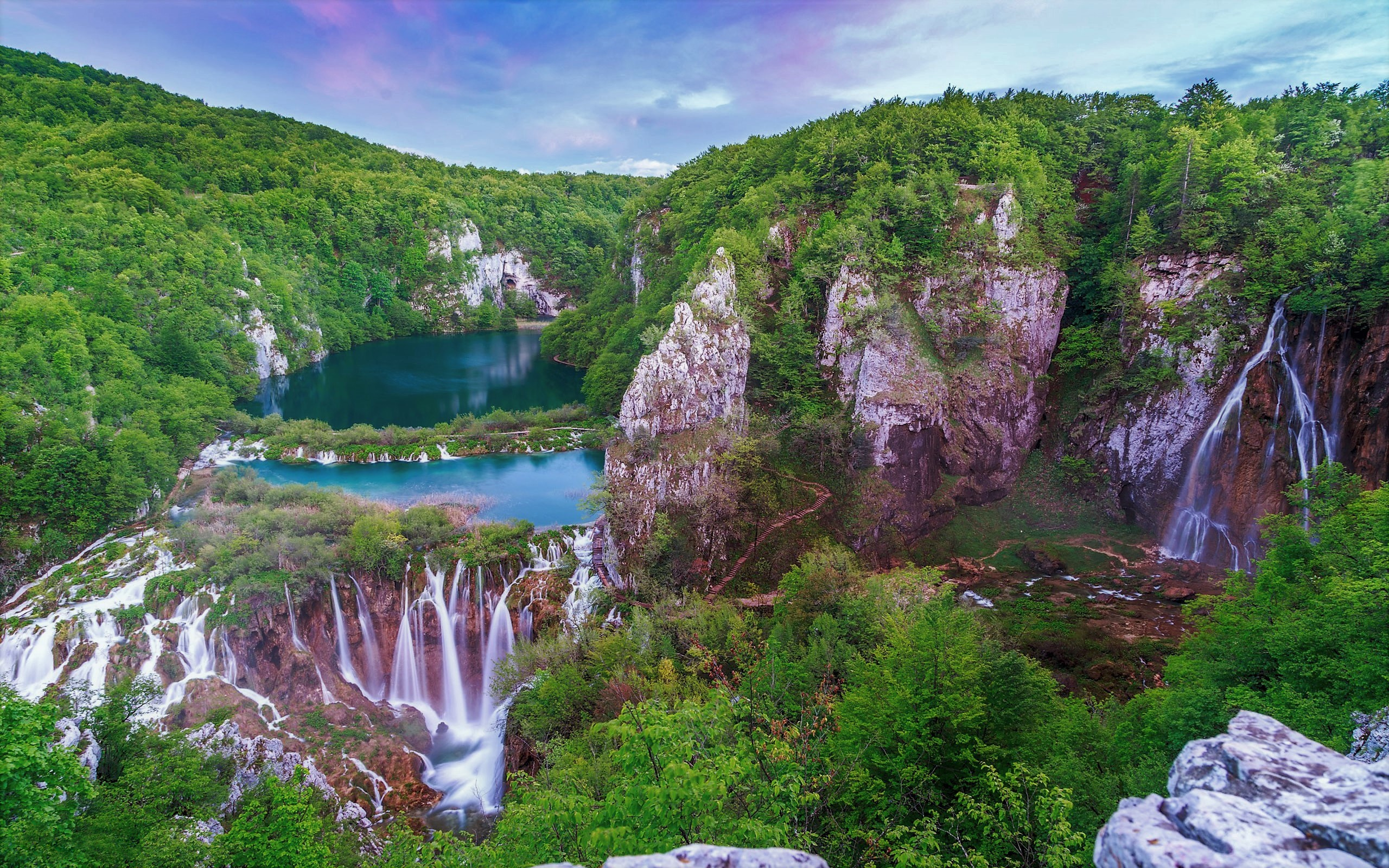 429369 завантажити картинку земля, водоспад, хорватія, національний парк плітвіцькі озера, плітвіцький національний парк, водоспади - шпалери і заставки безкоштовно