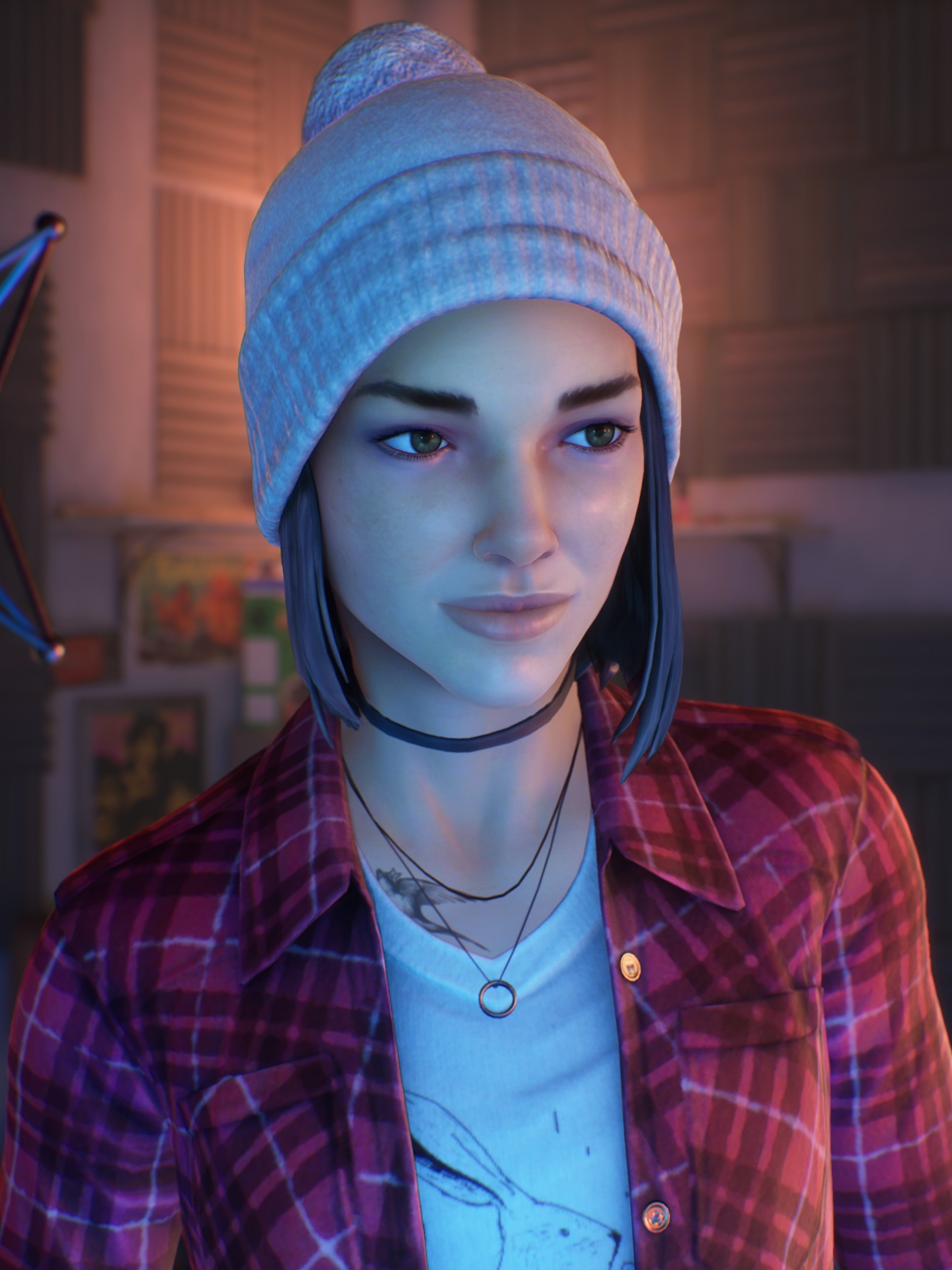 vertical wallpaper video game, life is strange: true colors, steph gingrich