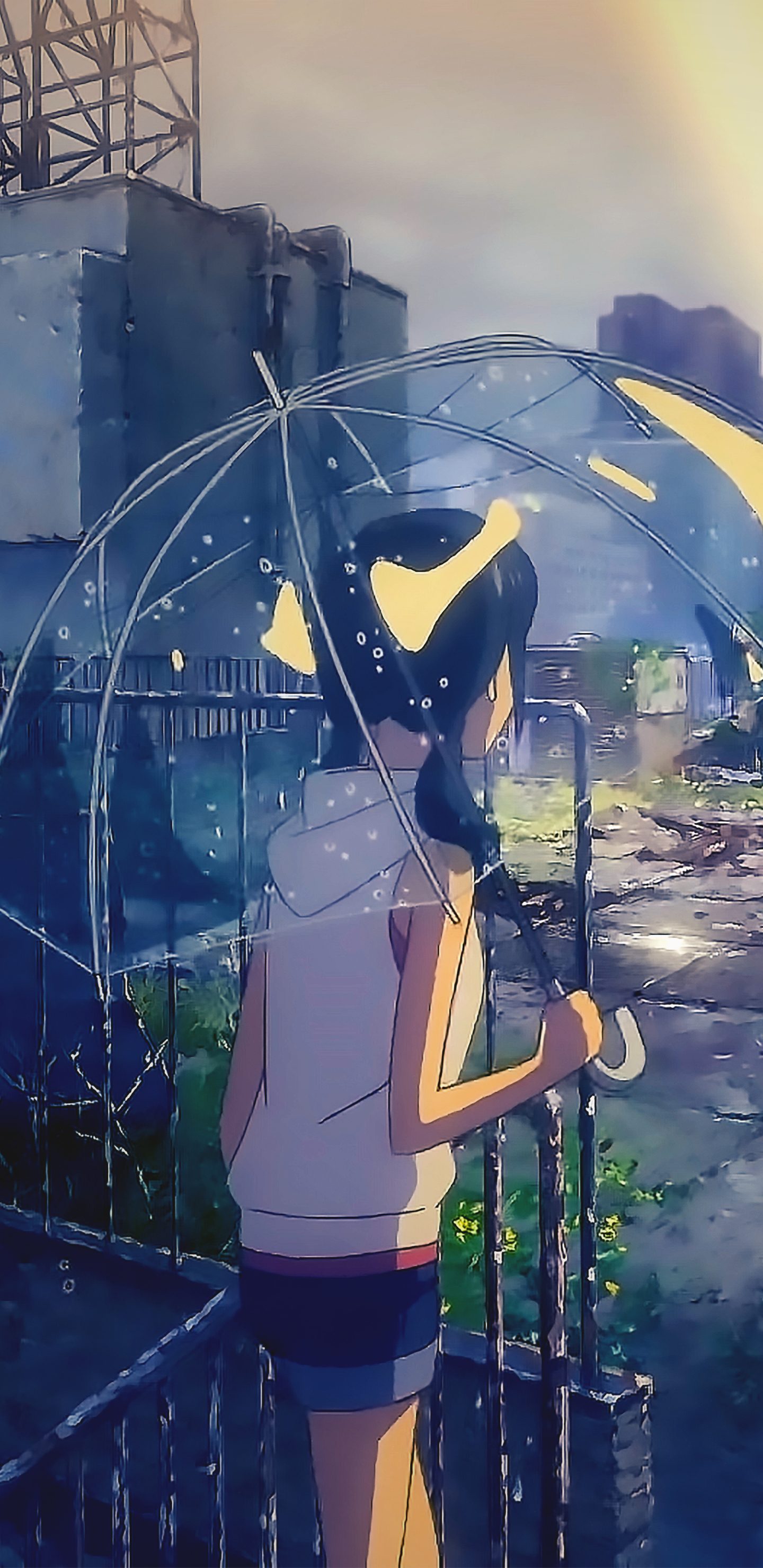 Handy-Wallpaper Animes, Weathering With You Das Mädchen Das Die Sonne Berührte, Tenki No Ko kostenlos herunterladen.