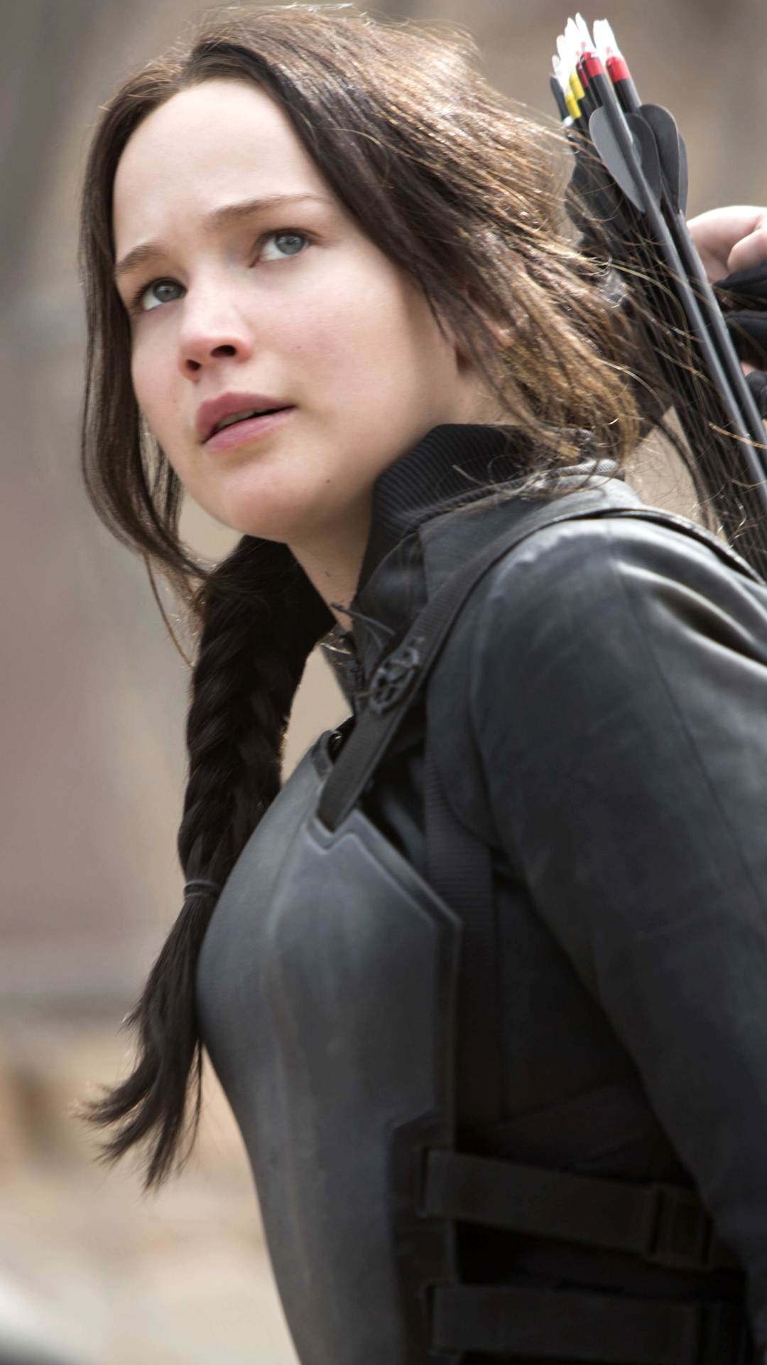 Download mobile wallpaper Movie, Katniss Everdeen, Jennifer Lawrence, The Hunger Games, The Hunger Games: Mockingjay Part 1 for free.