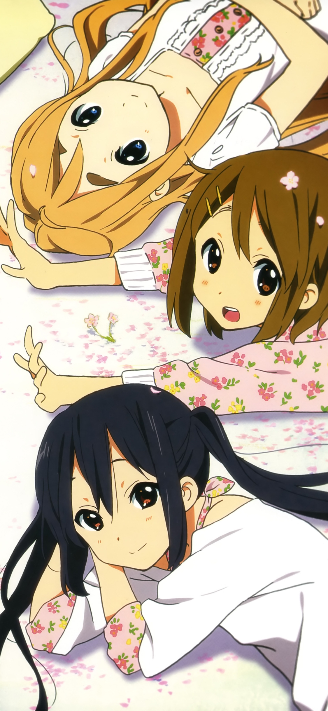 Descarga gratuita de fondo de pantalla para móvil de Animado, ¡kon!, Azusa Nakano, Tsumugi Kotobuki, Yui Hirasawa.