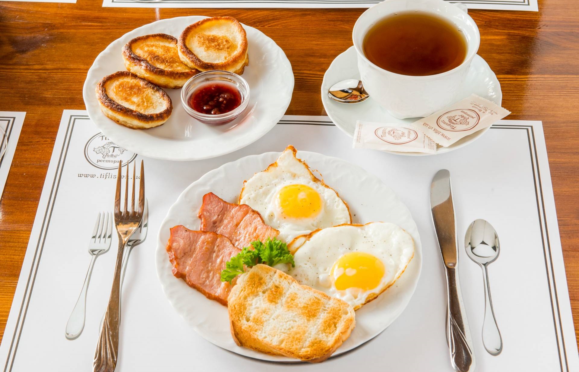 Download mobile wallpaper Food, Still Life, Drink, Tea, Egg, Breakfast for free.