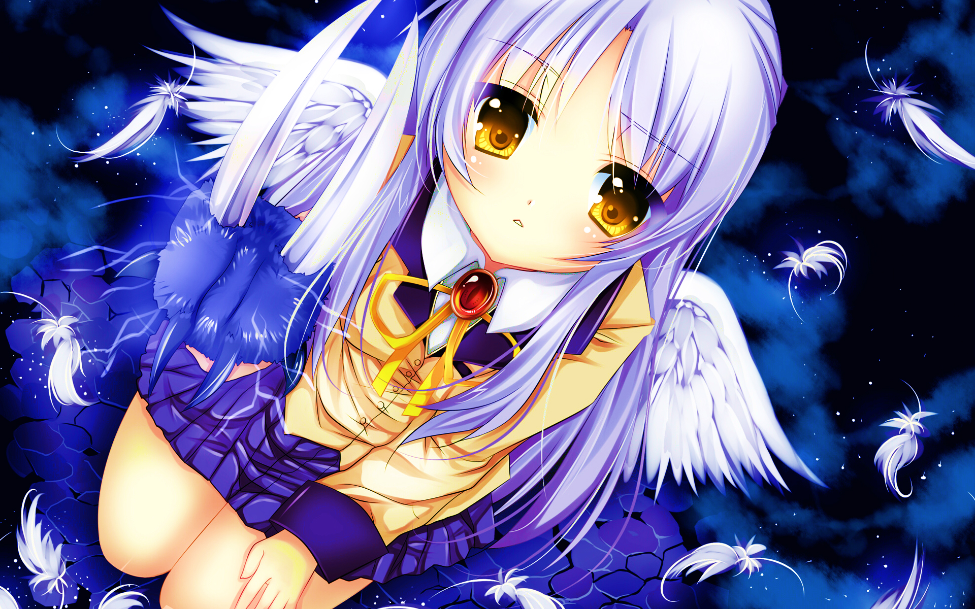 525309 baixar papel de parede anime, angel beats!, kanade tachibana - protetores de tela e imagens gratuitamente