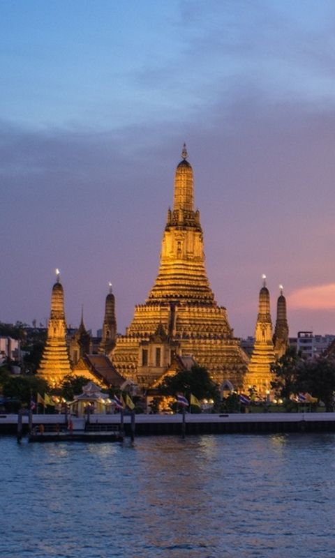 Descarga gratuita de fondo de pantalla para móvil de Tailandia, Templos, Bangkok, Religioso, Templo Budista Wat Arun, Wat Arun.