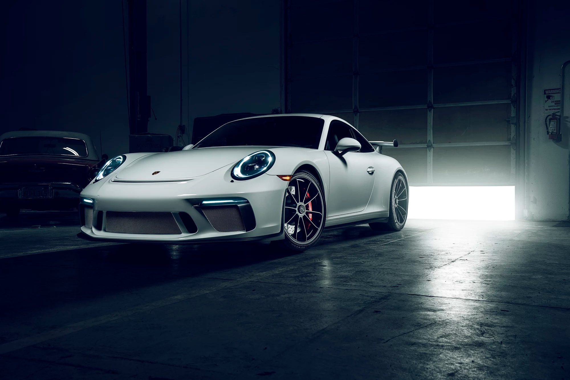 Download mobile wallpaper Porsche, Car, Porsche 911, Porsche 911 Gt3, Vehicles, White Car for free.