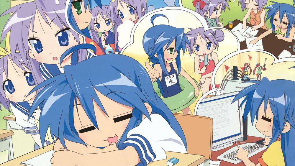 HDデスクトップ 壁紙: らき☆すた, アニメダウンロード無料画像 #1434473