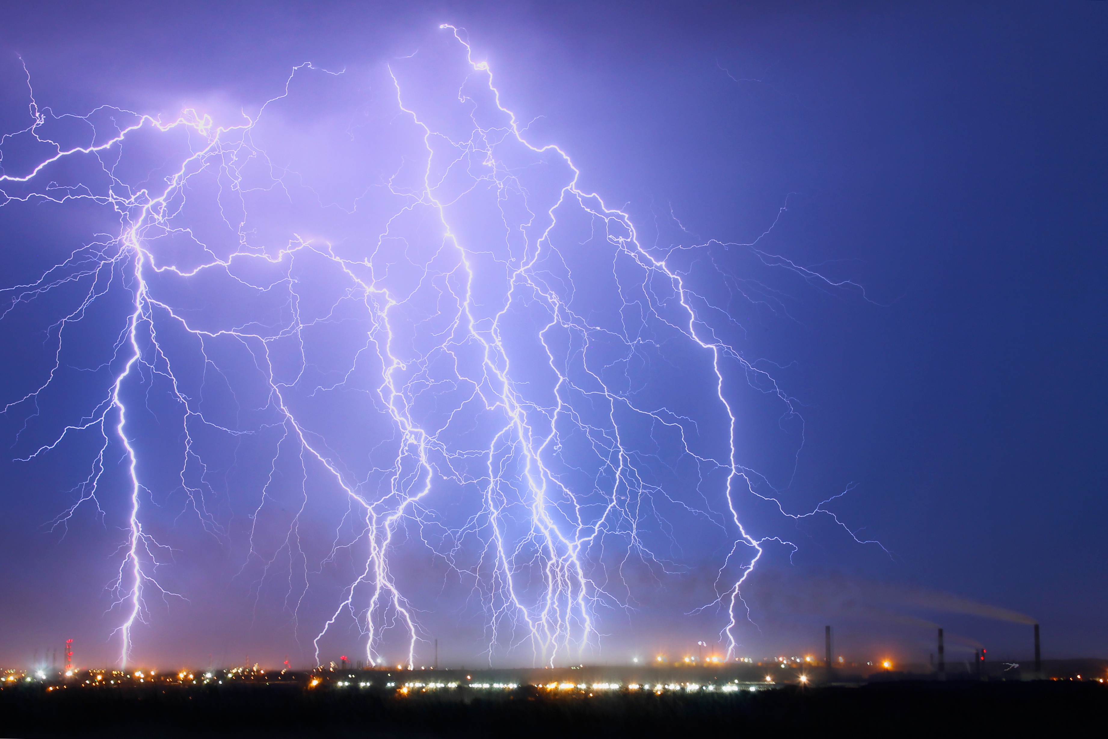 Download mobile wallpaper Lightning, Storm, Photography for free.