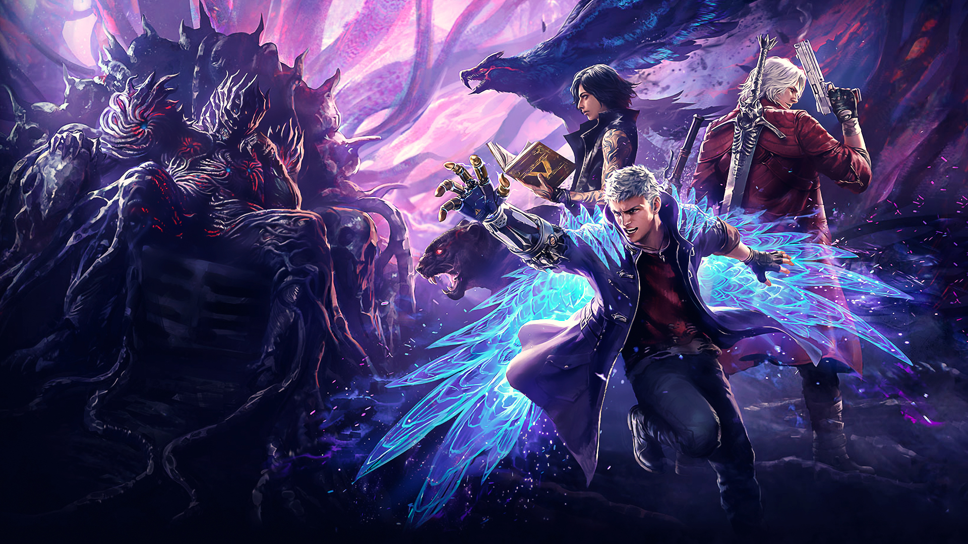 Téléchargez des papiers peints mobile Devil May Cry, Jeux Vidéo, Teppen gratuitement.