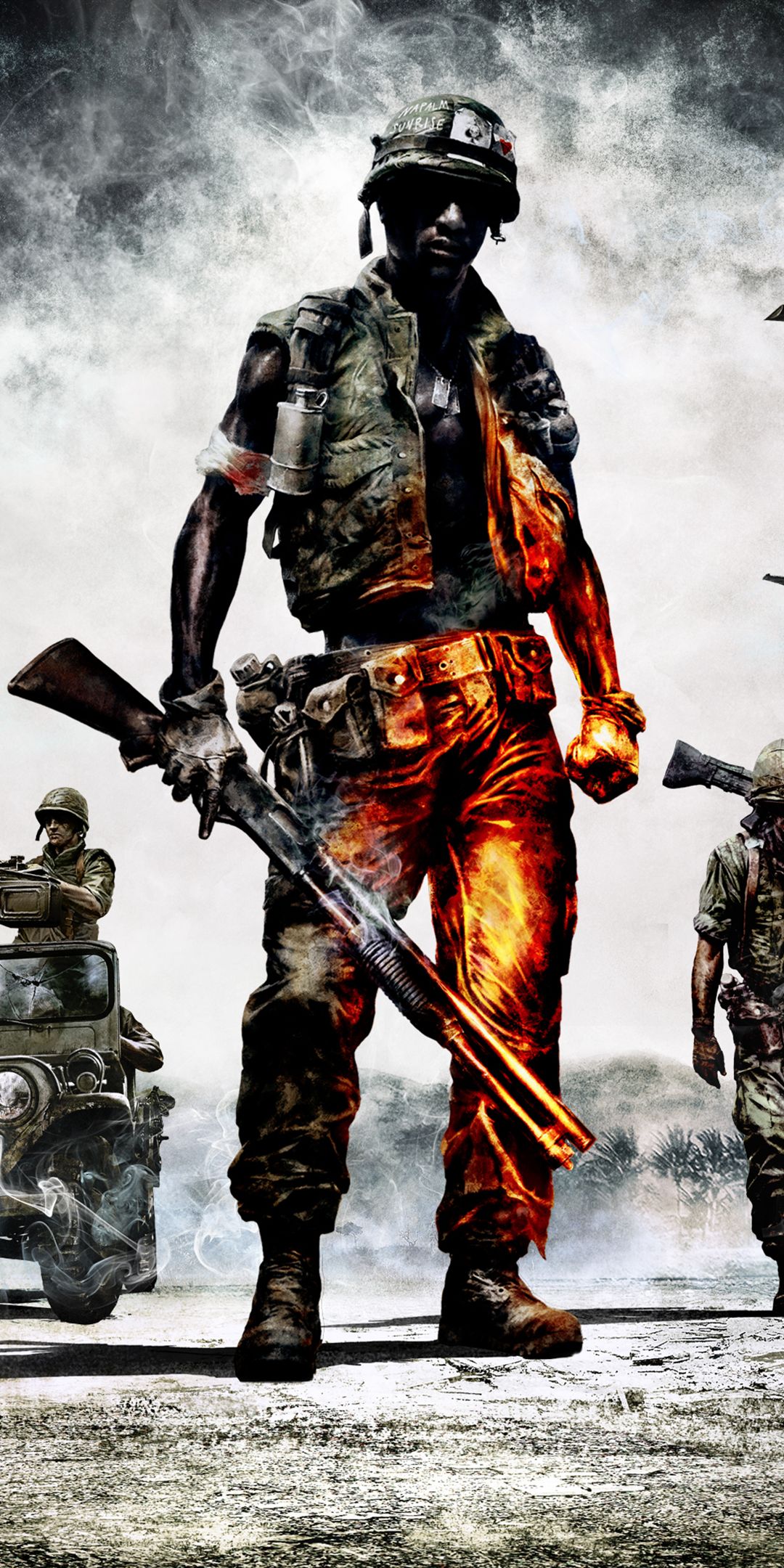 Handy-Wallpaper Schlachtfeld, Computerspiele, Battlefield: Bad Company 2 kostenlos herunterladen.