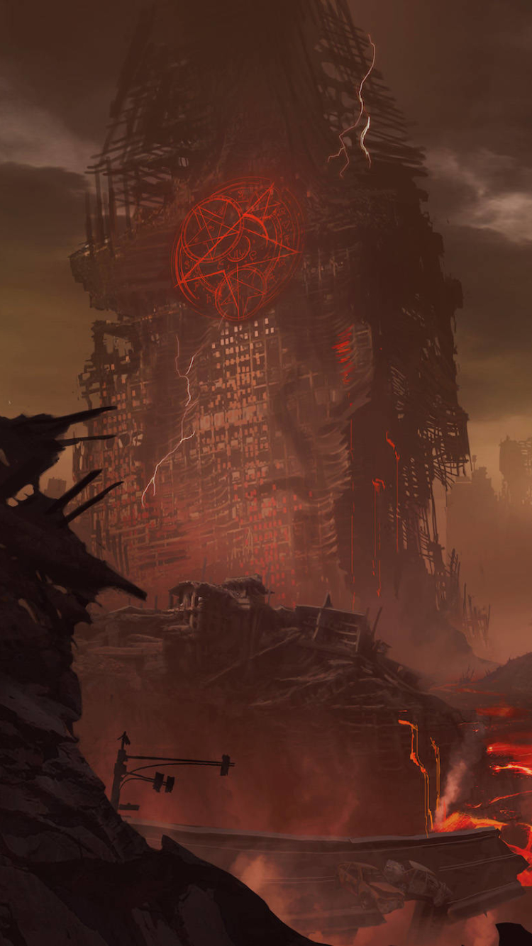 Baixar papel de parede para celular de Ruína, Videogame, Doom Eternal gratuito.