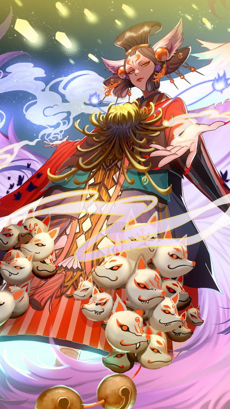 Handy-Wallpaper Animes, Onmyoji kostenlos herunterladen.