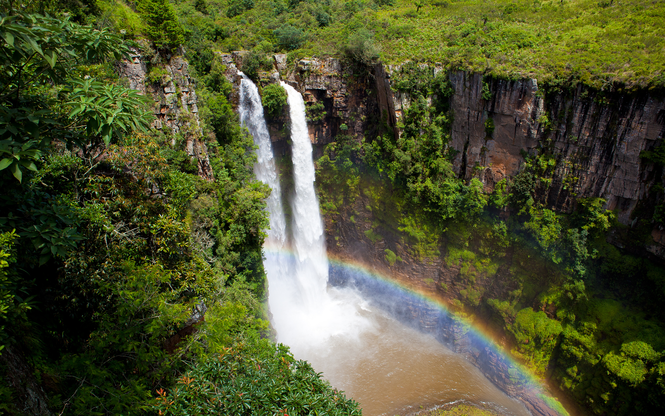 Free download wallpaper Waterfall, Earth on your PC desktop