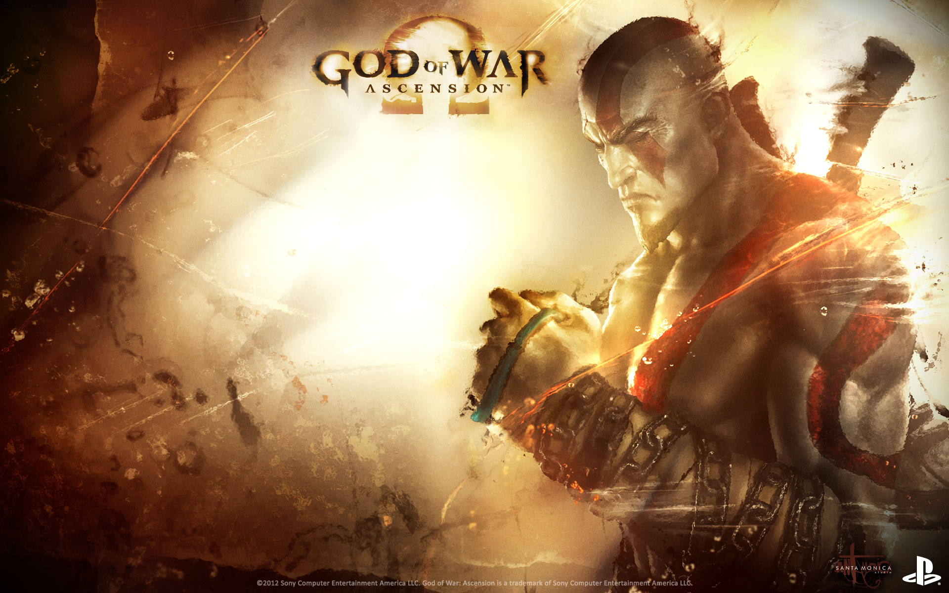 Завантажити шпалери God Of War: Сходження на телефон безкоштовно