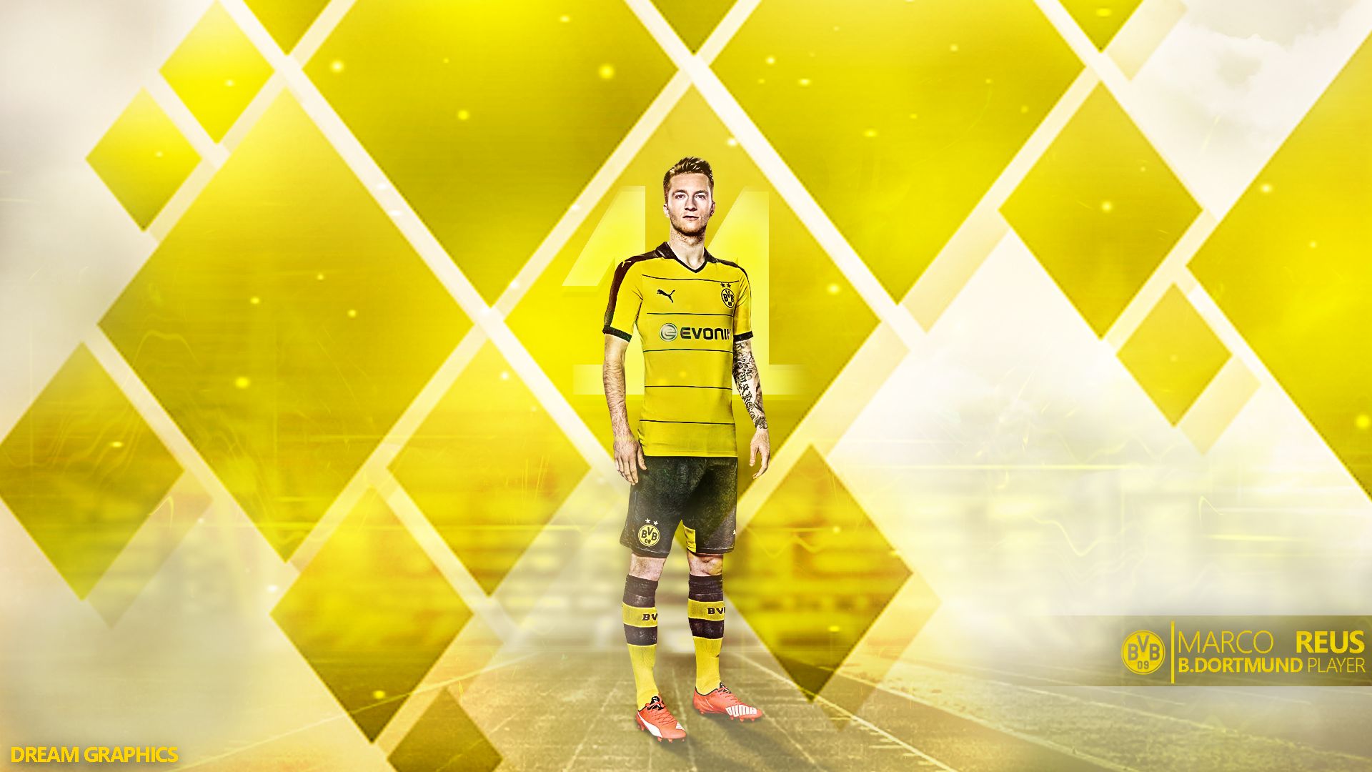 Handy-Wallpaper Sport, Fußball, Borussia Dortmund, Marco Reus kostenlos herunterladen.