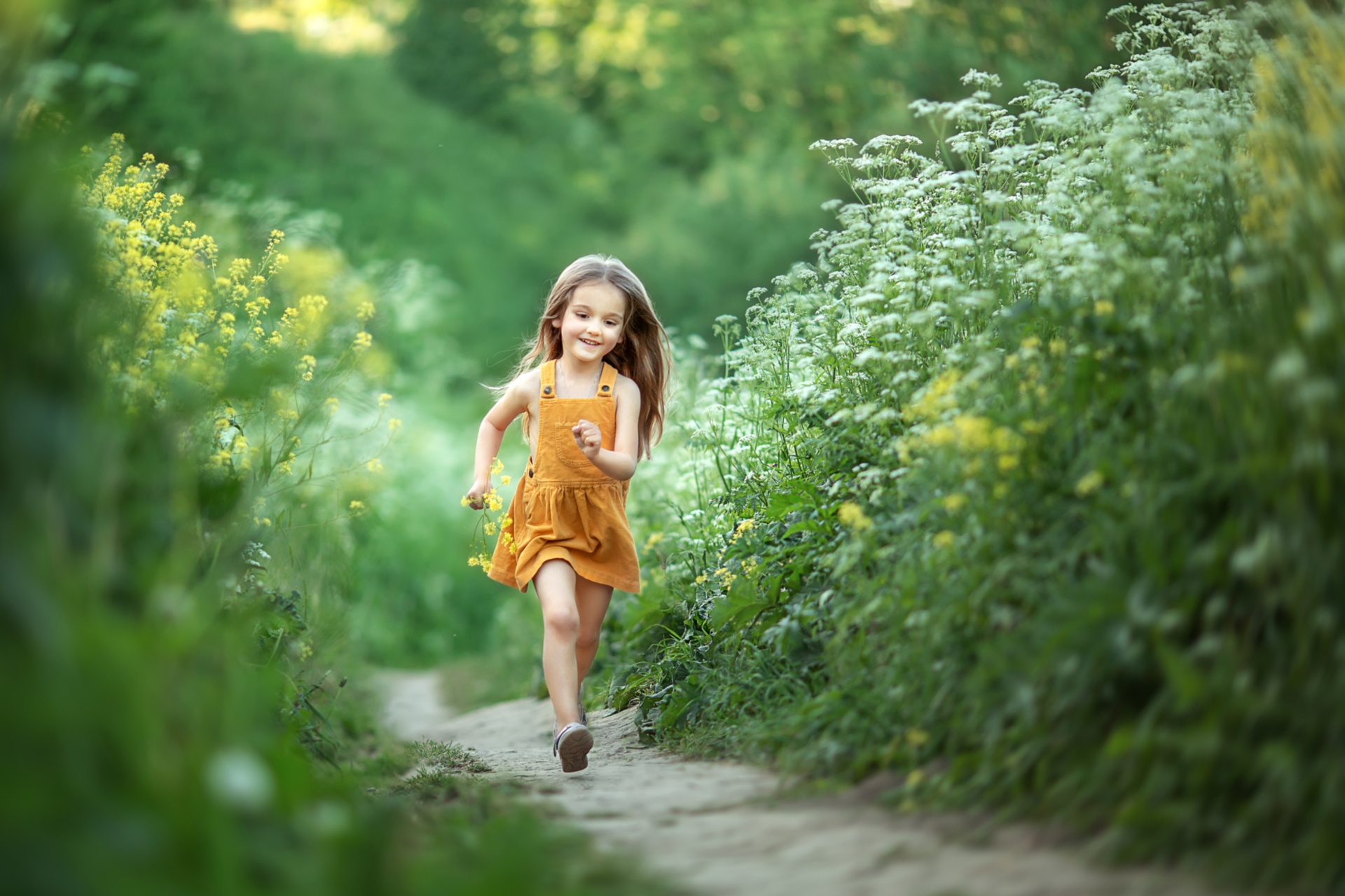 Free download wallpaper Path, Hair, Child, Photography on your PC desktop