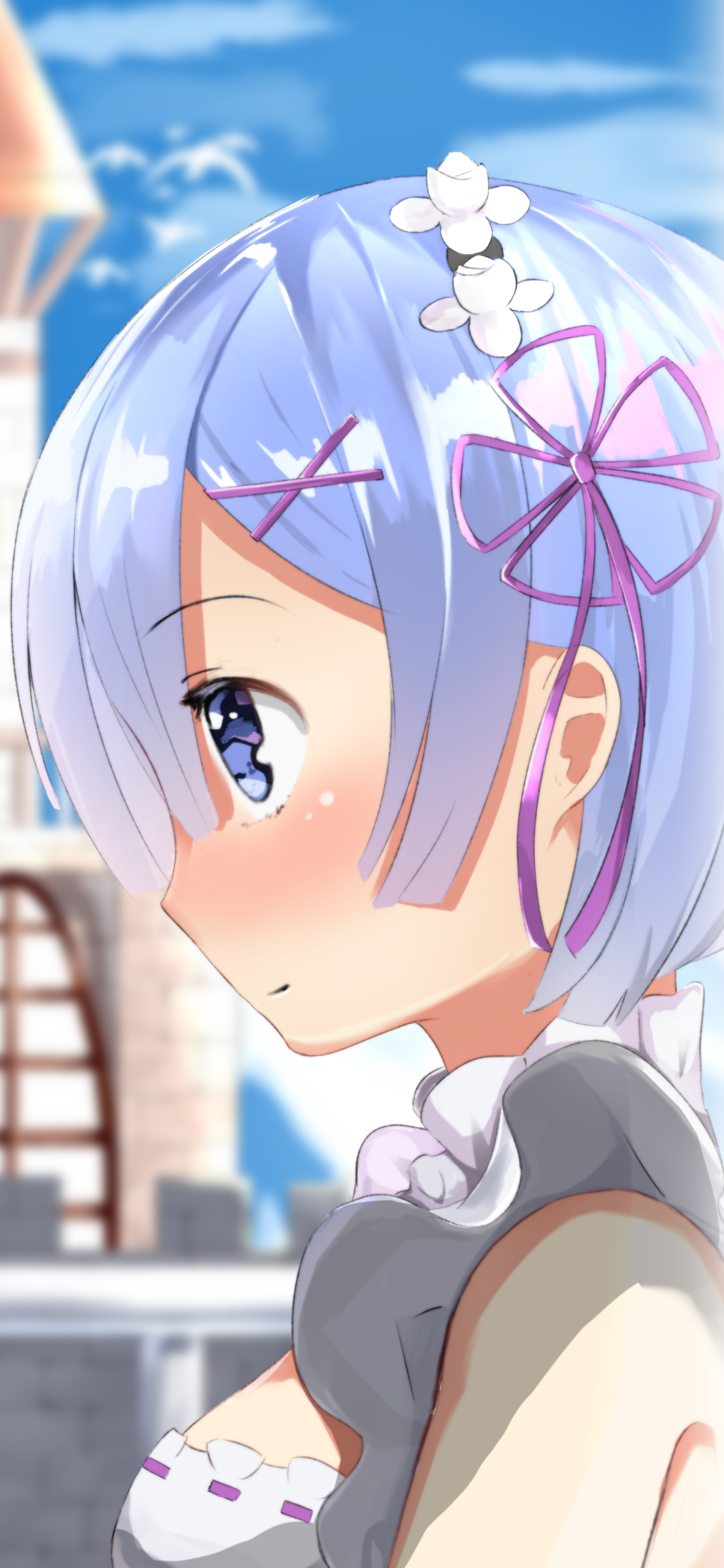 Descarga gratuita de fondo de pantalla para móvil de Animado, Re:zero Comenzando La Vida En Otro Mundo, Rem (Re: Cero).