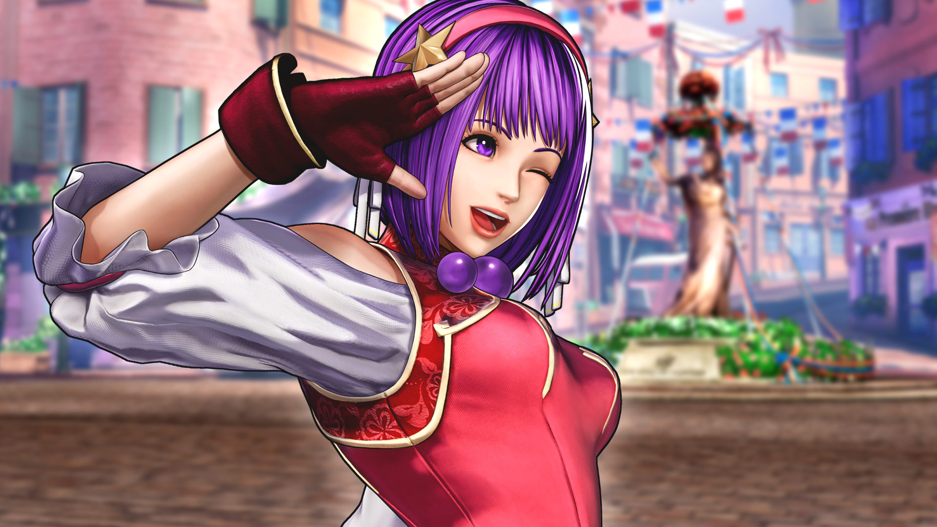 video game, the king of fighters xv, athena asamiya