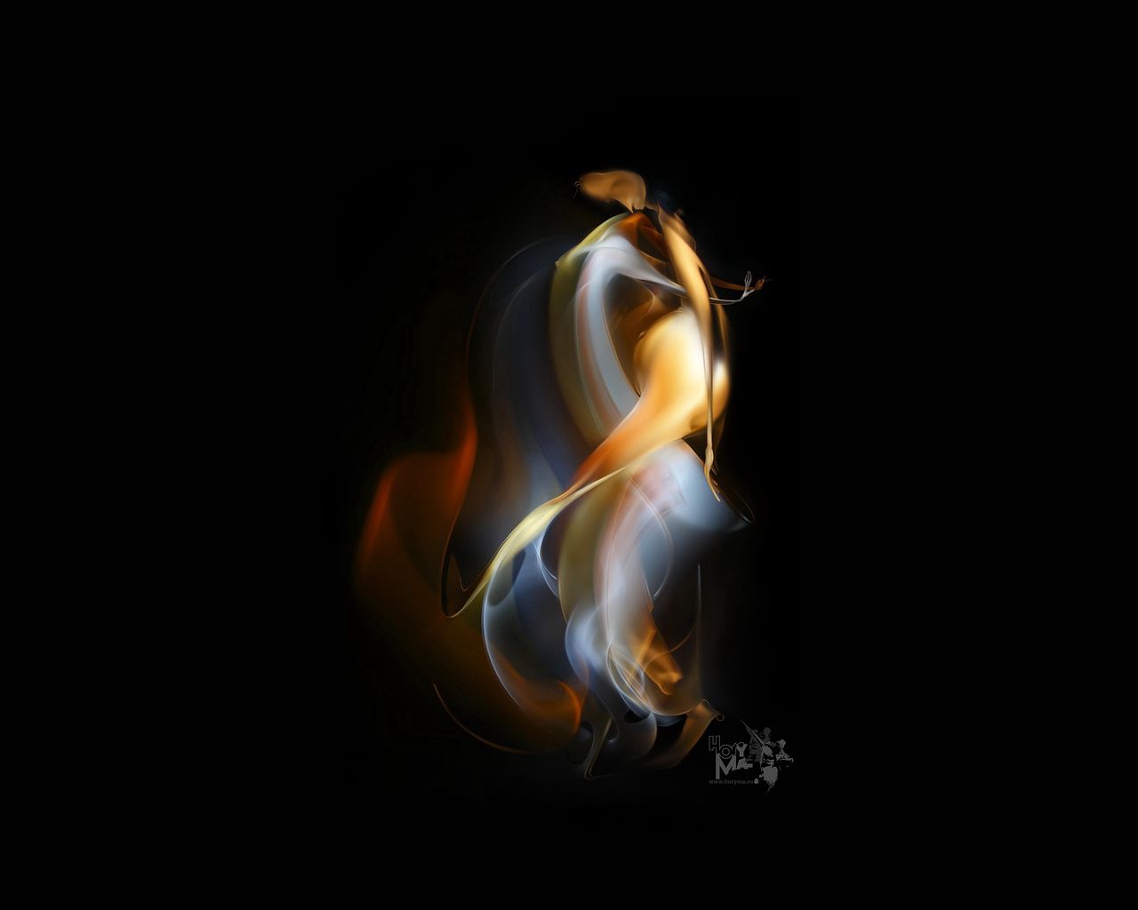 abstract, smoke, light, lines, light coloured, shroud Full HD