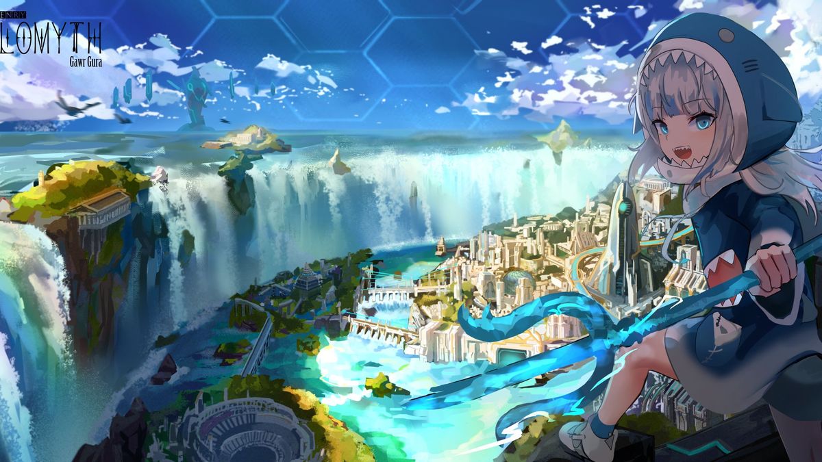 HDデスクトップ 壁紙: アニメ, バーチャルユーチューバー, ホロライブ, 猫又おかゆダウンロード …