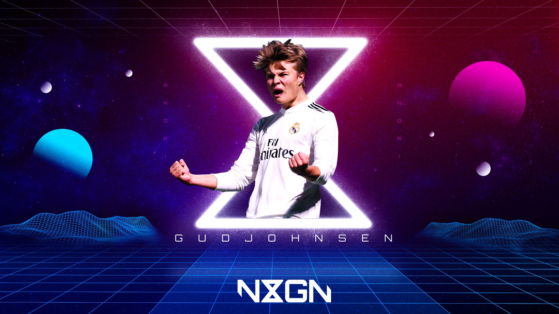 Download mobile wallpaper Sports, Real Madrid C F, Andri Guðjohnsen for free.